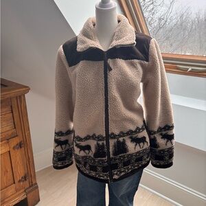 Northern Reflections Late 90’s Sherpa Zip Jacket 🫎